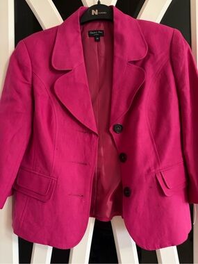 Chapter Vibrant Fuchsia Blazer Jacket